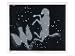 The Constellation of Canis Major, a Large Dog in a Begging Position Art Giclee Poster Print by Charles F. Bunt, 24x18