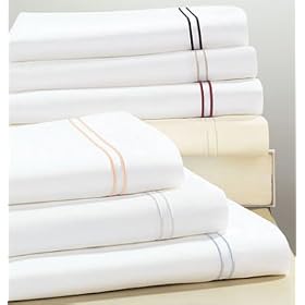 18 200-Thread-Count KING WHITE 100% Cotton Hotel Collection Bed Sheet Set