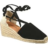 Andre Assous Holiday Black Espadrille (20-793) at Andre Assous