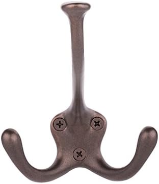 Molla MO78005 Molla Coat and Hat Hook, Oil Rubbed Bronze, Wall Mounted, 5-Piece, Oil Bronze