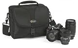 Lowepro Rezo 180 Shoulder Bag For Digital SLR & 3-4 Lenses for Canon 550D, 500D, 1000D, Nikon D3000, Samsung NX10, PL1, Panasonic G2,  Sony Alpha A450  - Black