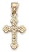 14kt Gold Religious Pendant with Diamonds - DS1071