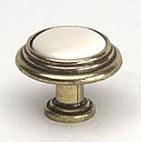 Cabinet Knob, Lexington, Antique English & Ceramic
