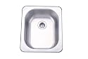 Elements of Design K15135BN# Single Bowl Stainless Steel Self-Rimming Bar Sink, Brushed Nickel
