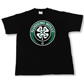 Buy Flogging Molly - SHAMROCK T-shirt, Black made by Flogging Molly now!