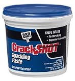 8 Pack Dap 12374 CrackSHOT Spackling Putty 1/2 Pint 8 Pack