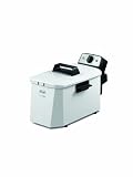 Delonghi - F22210CZ - Friteuse - Cool Zone M�tal - 2400W - 1 Kg - 3L - Finition Blanc �maill�