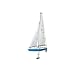 Megatech - MTC6922 - Nirvana II Remote Radio Control Sail Boat - Blue - 32 Inch