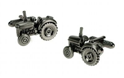 Tractor for the Farmer - Mens Gents Novelty Designer Fashion Cufflinks - Includes Gift Box