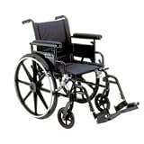 Aluminum Viper Plus GT 18 - Deluxe High Strength, Lightweight, Dual Axle - Removable Desk Arms