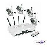CCTV CAMERA SYSTEM 4 WIRELESS CAMERA KIT RECEIVER CCTV SECURITY MONITOR PET CAMERA DAY & NIGHT VISION SUPPORTS DVR from eyeson carries full replacement 12 month warranty