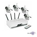 CCTV CAMERA SYSTEM 4 WIRELESS CAMERA KIT RECEIVER CCTV SECURITY MONITOR PET CAMERA DAY & NIGHT VISION SUPPORTS DVR from eyeson carries full 12 month replacement