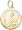 St. Jude, Gold Plated Silver Charm by Rembrandt Charms