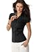 Style&co. Cap-Sleeve Crinkle Shirt