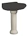 Danze DC018110BC Orrington Pedestal Lavatory Column, Biscuit