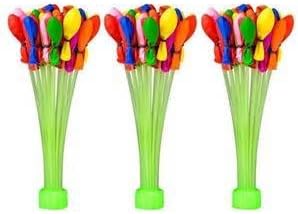 # 1 MAGIC WATER BALLOONS, Top Quality, Fill 111 Balloons in Seconds, INSTANT, 3 bunches of colorful balloons