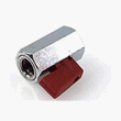 1/4 BSPP 2 Way Ball Valve - Brass