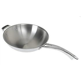 J.A. Henckels International Classic Clad 13-Inch Stir-Fry Pan