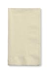 Ivory Dinner Napkin, 3 Ply, 1/4 Fold Solid (10pks Case)