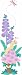 Bugs 'N Flowers Mini Paint by Number Wall Mural