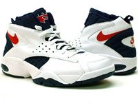 Nike Basketball Shoes-Nike Air Maestro Basketball Shoe (white / navy / red)-Mens Nike Basketball Shoes-Mens Basketball Shoes