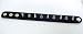 Adjustable Spiked Vinyl Wrist Band Bracelet Spikes