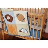 Home Field 3 Piece Portacrib Bedding Set by Kidsline