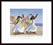 Art Poster Wood Framed Print - Let It Fly - Artist: Sonia Sadler- Poster Size: 28 X 22