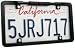 Boyo VTL351 Ultra Slim Zinc Metal Black License Plate Camera