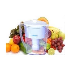 Crystal Quest CQE-PI-00601 Blue Water Filter Pitcher