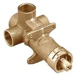 1 Handle 3 Port Shower Rough In Valve Center Set Brass