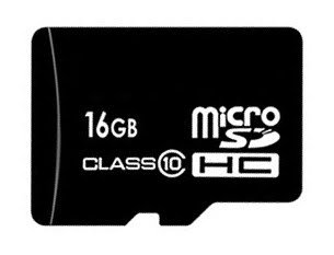Komputerbay 16GB Class 10 MicroSDHC High Speed Card with SD Adapter and SanDisk MobileMate USB Reader