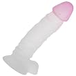 BLUSH UR3 6 INCH BALLSY TRANSPARENT DILDO