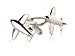 Novelty Airplane Jet Pilot Aviator Silver Cufflinks with Presentation Box