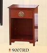 BEAUTIFUL NEW WOODEN NIGHT STAND IN RED FINISH