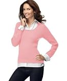 Style&co. Layered-Look Cable Sweater