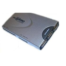 GZ- 23 in 1 Memory Card Reader - with built in 3 port hub