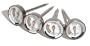 Outset F804 Stainless-Steel-Cased Steak Thermometers, Set of 4