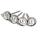 Outset F804 Stainless-Steel-Cased Steak Thermometers, Set of 4