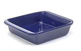 Chantal 2 Quart Square Baker, Glossy Cobalt Blue