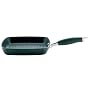 Anolon Advanced Hard Anodised Square Grill Frying Pan, 24 cm