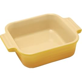 Le Creuset スクエア・デッシュ 13cm デジョンイエロー 910057-13-70