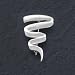 Sterling Silver Squiggle Pin