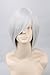 Unisex Short Straight Fiber Cosplay Wigs for Women Halloween Costume Hair