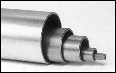 Aluminum 6061-T6 Seamless Round Tubing ASTM B210, 1/2 OD x .063 Wall