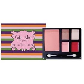 Bella il Fiore SOHO Mini Travel Makeup Kit Palette - Blush, Eye Shadow & Lip Color