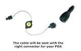O2 Xda - Usb Mini Retractable Cable + Car Charger