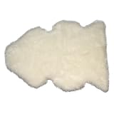 Single Sheepskin Pelt - Ivory