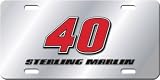 Sterling Marlin Nascar License Plate