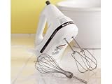 KitchenAid KHM9PWH 9-Speed Professional Hand Mixer, White